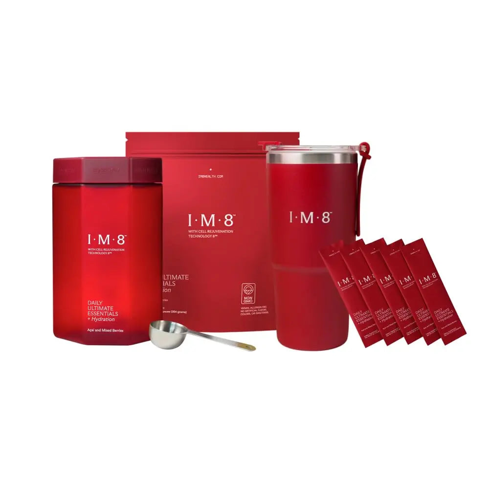 IM8 Daily Ultimate Essentials All-in-One Multivitamin Supplement (30 Servings, Starter Kit - Scoop + Tumbler Included) IM8 buy supplements canada