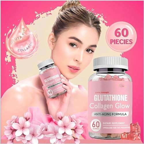 Glutathione Collagen Gummies,Glutathione Collagen Glow Gummies for Dark Spot,60 Pieces Pelinuar buy supplements canada
