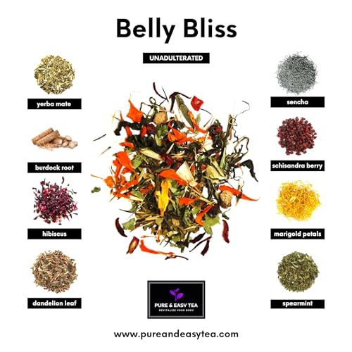 Pure And Easy Tea, Belly Bliss, Cleanse & Detox Tea, Supports Healthy Weight, Helps Reduc Pure And Easy Tea buy supplements canada
