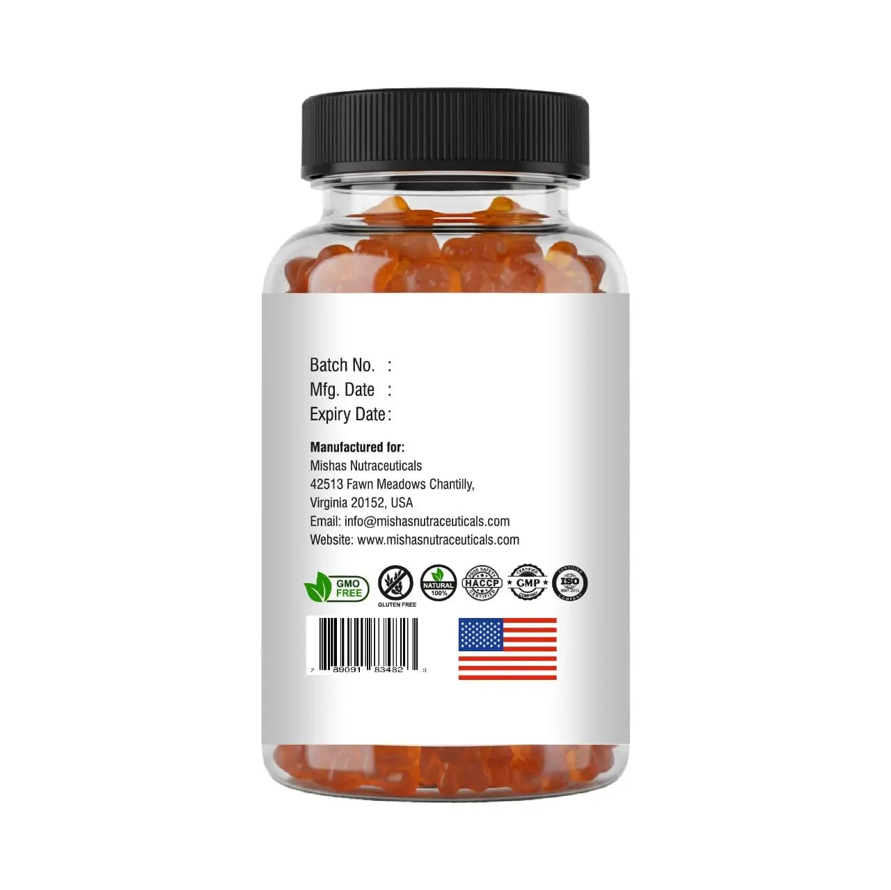 Mishas Nutraceuticals Kids Multivitamin Gummies with Omega 3 Fish Oil (EPA/DHA), Vitamin D3, C, B12, B6, Vitamin A, K & Zinc Immune Support Mishas buy supplements canada
