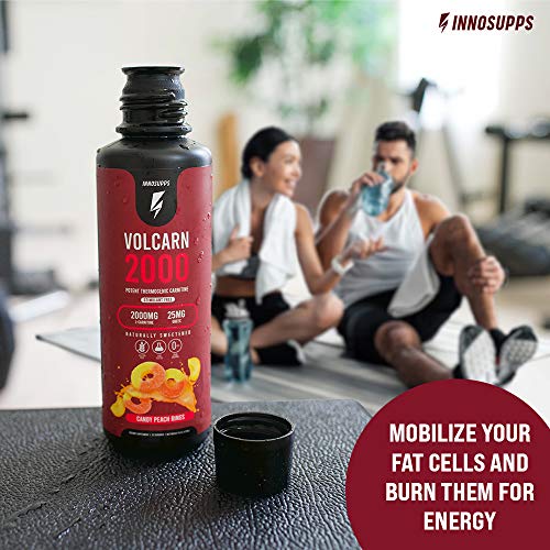 InnoSupps Volcarn 2000 - Advanced Fat Burning Liquid | L-Carnitine, GBEEC, Boost Energy InnoSupps buy supplements canada
