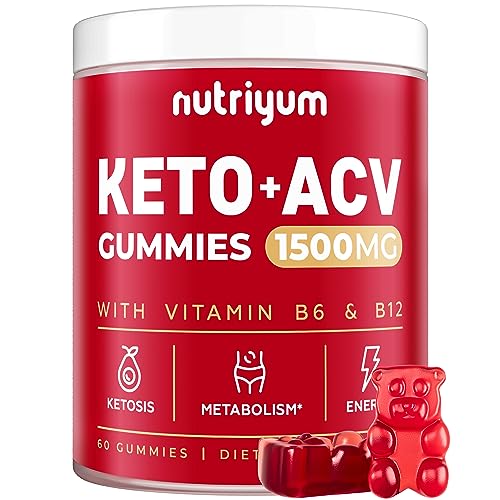 nutriyum Keto ACV Gummies 1500 mg - Apple Cider Vinegar Gummies with B6 & B12 nutriyum buy supplements canada