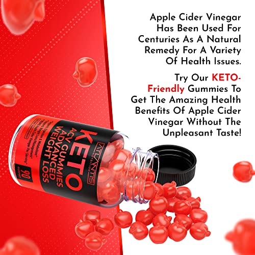 Keto ACV Gummies for Weight Loss - Supports Digestion, Advanced Weight Loss, Detox Atlantis Nutrition buy supplements canada