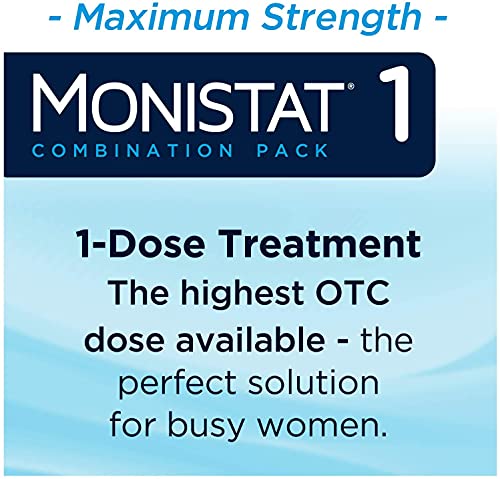 Monistat 1-Day | Day or Night Combination | Yeast Infection Treatment, Prefilled, 1 Pack Monistat buy supplements canada