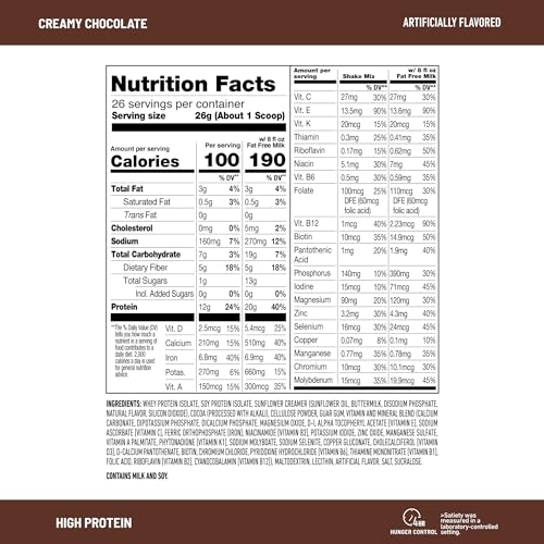 SlimFast High Protein Meal Replacement Powder, 26 Servings, Advanced Nutrition SlimFast buy supplements canada