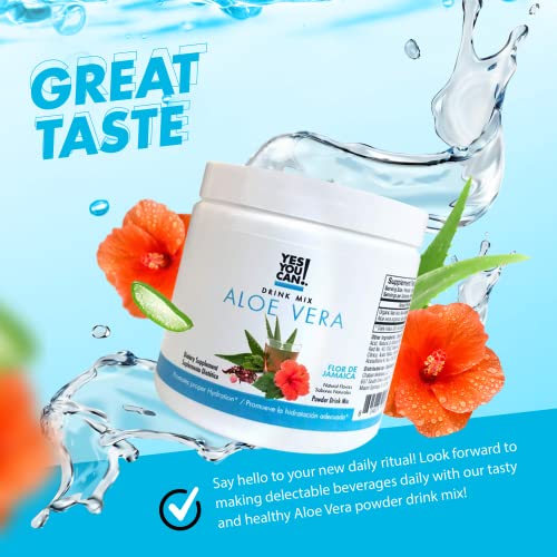 Yes You Can! Organic Aloe Vera Drink Mix - Super Greens Powder - Energy Drink Powder Yes You Can! buy supplements canada
