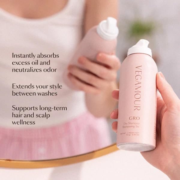 VEGAMOUR UPLIFT and Refresh Kit | Volumizing Dry Shampoo Spray Formulated Without Benzene, Supports Thicker Fuller Looking Hair | $50 Value VEGAMOUR buy supplements canada