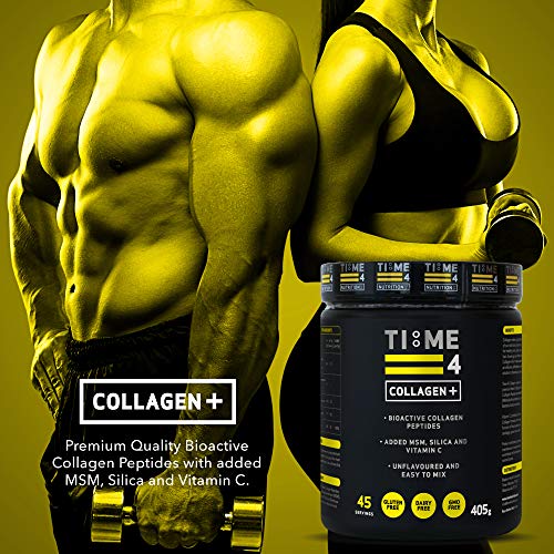Time 4 Collagen + 45 Servings – Pure Hydrolysed Collagen Powder for Women & Men Time 4 Nutrition buy supplements canada
