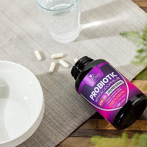 Probiotics, 60 Billion CFU per Serving, Probiotic with Prebiotics for Digestive & Immune Health Nature's Nutrition buy supplements canada