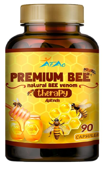 VITAMISAN Premium Natural Bee Venom with glucosamine sulfate Veneno Abeja 90 Capsulas Apitoxin Manuka Honey Dietary Supplement VITAMISAN buy supplements canada