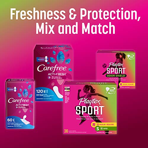 Playtex Sport Tampons, Regular Absorbency, Fragrance-Free - 48ct (Packaging May Vary) PLAYTEX buy supplements canada