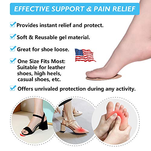 Ball of Foot Cushions, Metatarsal Pads, High Heel Inserts, Forefoot Cushions JUMPOW buy supplements canada