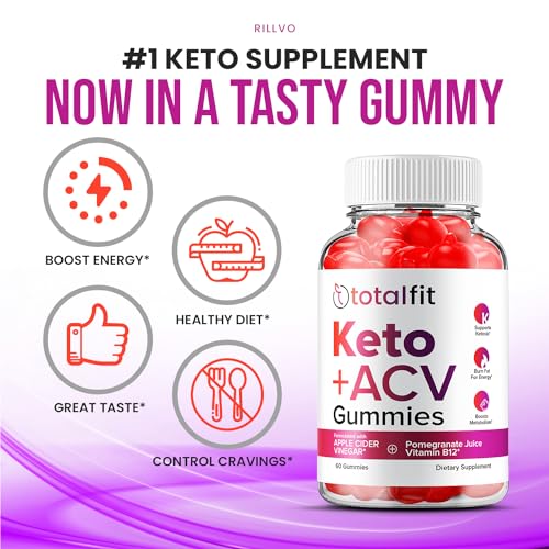 (3 Pack) Total Fit Keto ACV Gummies - Official - Keto TotalFit ACV Advanced Formula Plus Rillvo buy supplements canada