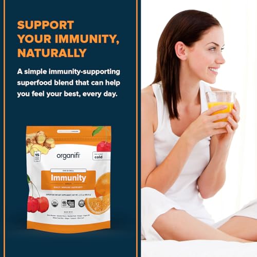 Organifi Immunity - Organic Superfood Immunity Support - 15 Single Serve Packets Organifi buy supplements canada