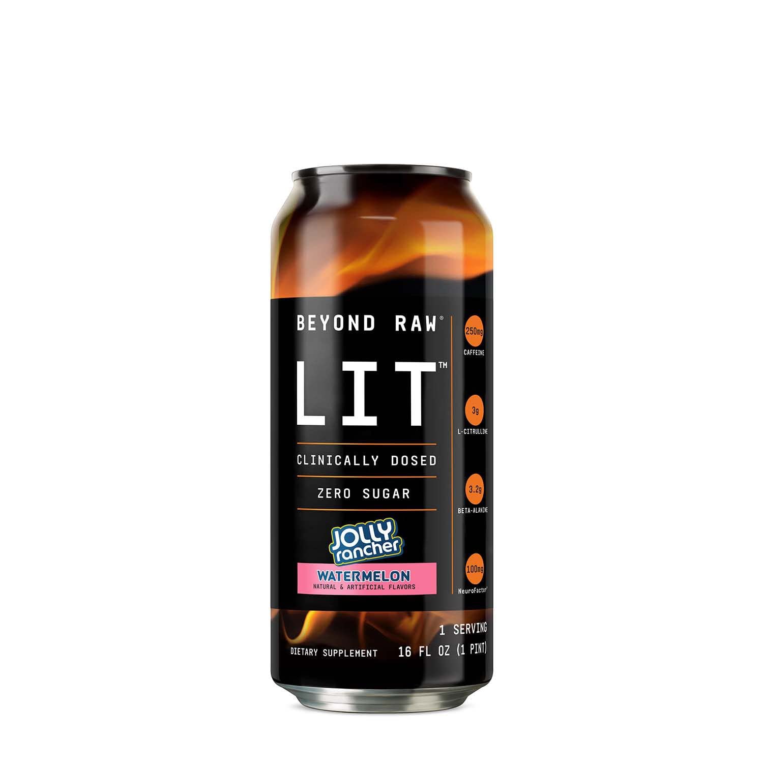 BEYOND RAW LIT On The Go | Ready to Drink Cans | Contains Caffeine, L-Citrulline BEYOND RAW buy supplements canada