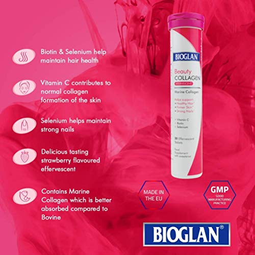 Bioglan Collagen Effervescent | 1000mg | Hydrolysed Marine Collagen Bioglan buy supplements canada