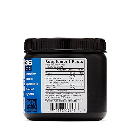 PEScience High Volume Pre-Workout Paradise Cooler 8.9 Ounce, 36 Servings PEScience buy supplements canada