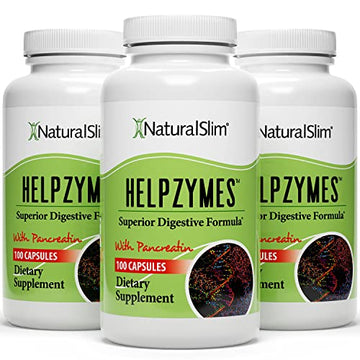 NaturalSlim Helpzymes Digestive Enzymes for Digestion, Bloating, Gas Reli NaturalSlim buy supplements canada