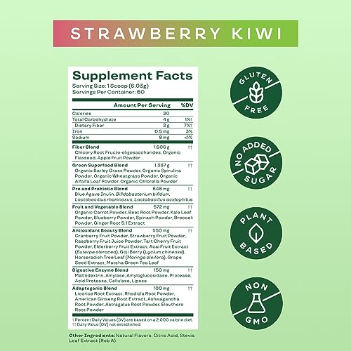 Bloom Nutrition Greens and Superfoods Powder for Digestive Health, Greens Powder Bloom Nutrition buy supplements canada