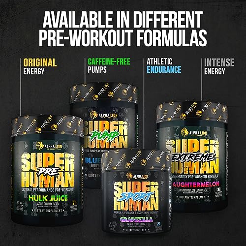 ALPHA LION Superhuman Burn 2-in-1 Metabolism Booster Pre Workout ALPHA LION buy supplements canada