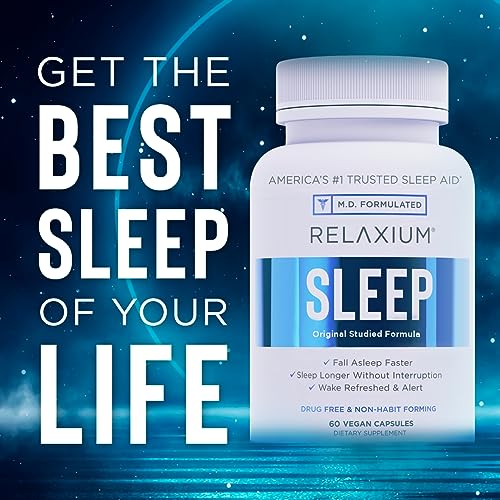 Relaxium Sleep Aid, 30-Day Supply, Dietary Supplement, Better Sleep, Magnesium Relaxium buy supplements canada