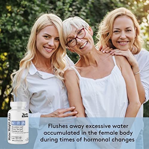 Youth & Tonic Natural Water Pills (90 Count) for Swelling Belly Bloating Youth & Tonic buy supplements canada