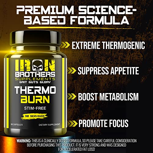 Stimulant Free Fat Burners for Women and Men – Weight Loss - Non Stim Thermogenic Fat Iron Brothers Supplements buy supplements canada