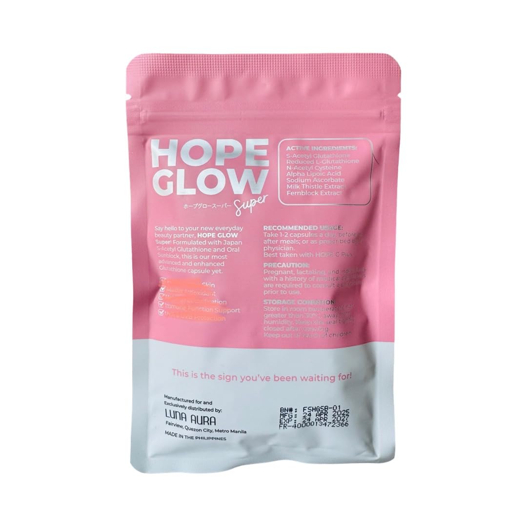 1 Sachet Luna Aura Hope Glow Super 700mg (60 Capsules) Generic buy supplements canada