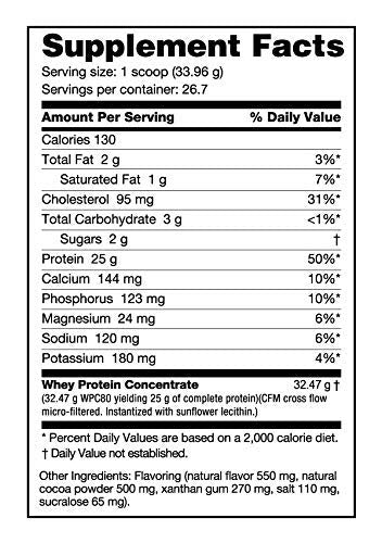 NutraBio Classic Whey Protein Powder- 25G of Protein Per Scoop - No Fillers, Artificial NutraBio buy supplements canada