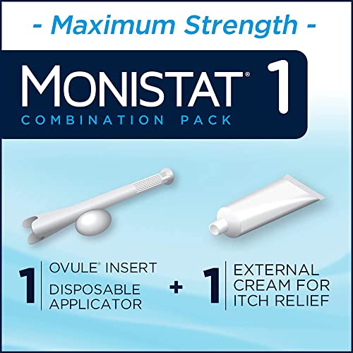 Monistat 1 Day Yeast Infection Treatment for Women, 1 Miconazole Ovule Insert & External Monistat Anti-Itch Monistat buy supplements canada