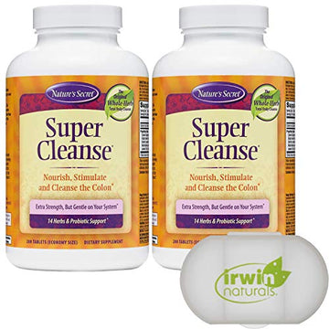 Nature's Secret Super Cleanse Extra Strength Toxin Detox & Gentle Elimination Total Body Lumintrail buy supplements canada