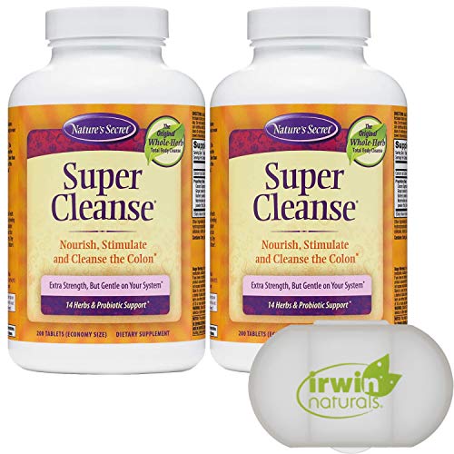 Nature's Secret Super Cleanse Extra Strength Toxin Detox & Gentle Elimination Total Body Lumintrail buy supplements canada