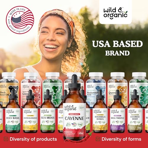 Cayenne Pepper Supplements - Organic Cayenne Pepper Tincture - Cayenne Pepper Liquid Wild & Organic buy supplements canada