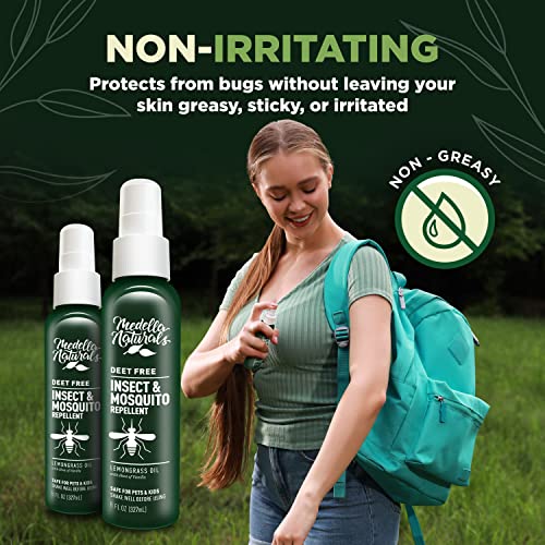 Deet-Free Insect & Mosquito Repellent Pack of 2 (8 oz) – Nice Smelling Medella Naturals buy supplements canada