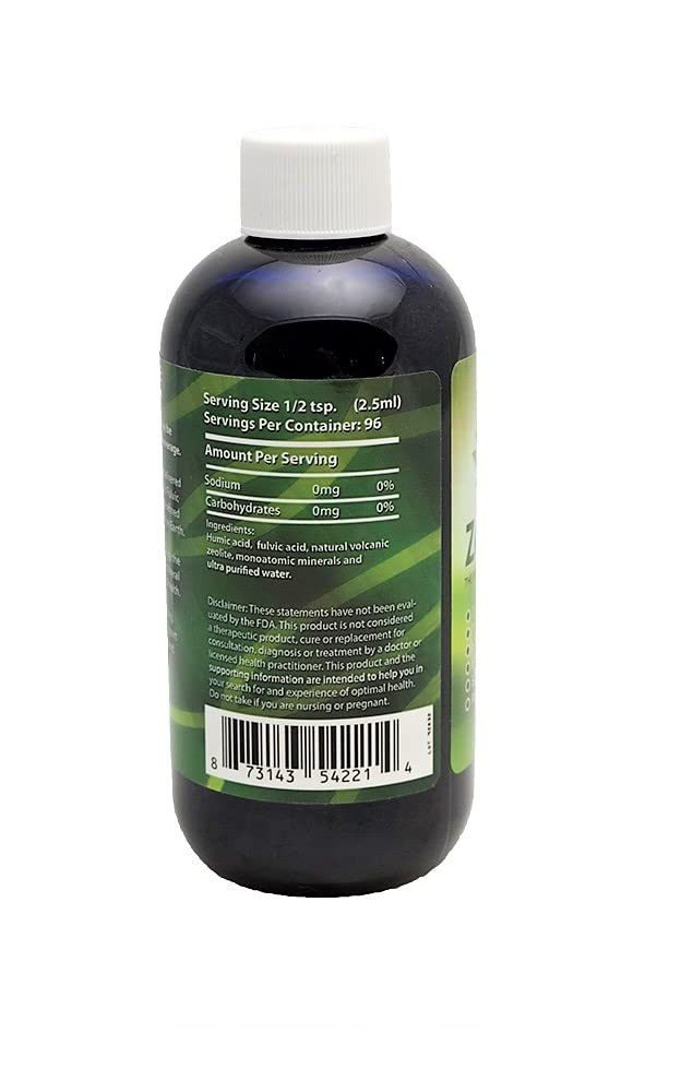 Living Foods USA ZeoHeal - Humic and Fulvic Acid Mineral Supplement 8 Fluid Ounce (2-Pack) Living Foods USA buy supplements canada