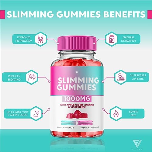 (3 Pack) Slimming Gummies It Works Slimming Gummies for Weight Loss with Apple Cider Fyvus buy supplements canada