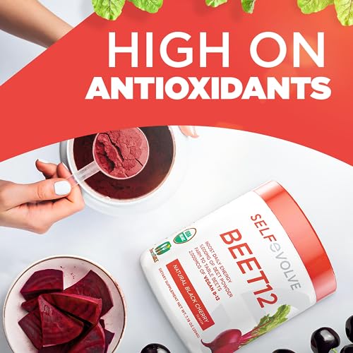 selfevolve Beet12 - Organic Beet Root Powder Enhanced with Vitamin B12, Nitric Oxide Booster selfevolve buy supplements canada