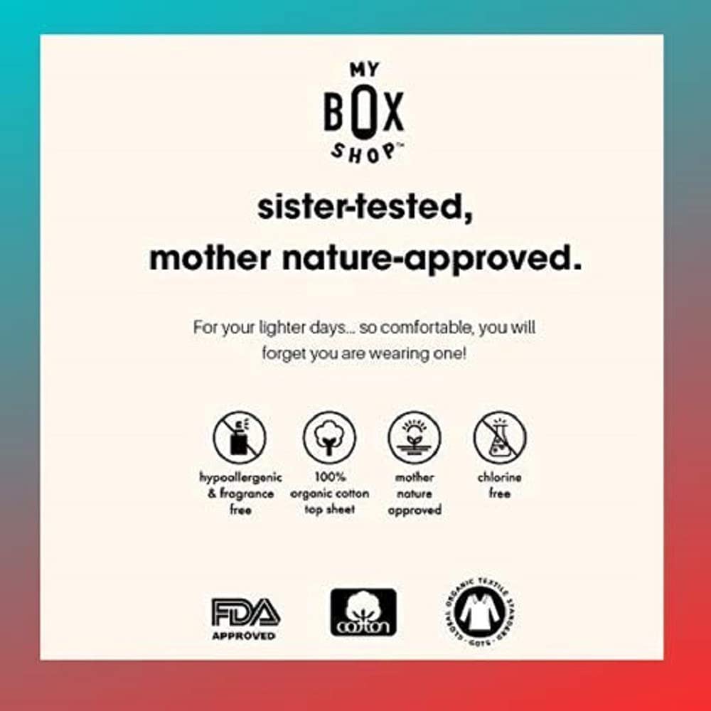 MYBOXSHOP Organic Tampons - 100% Pure Organic Cotton Tampons with BPA-Free Applicator MYBOXSHOP buy supplements canada
