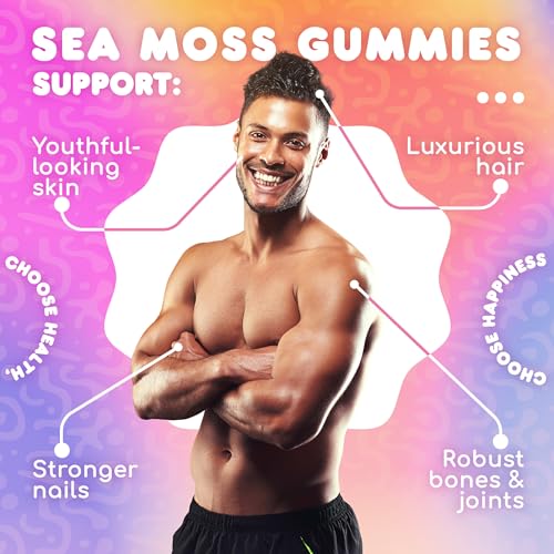 Biolore Sea Moss Gummies with Elderberry, Contains Irish Sea Moss, Organic Extract Biolore buy supplements canada