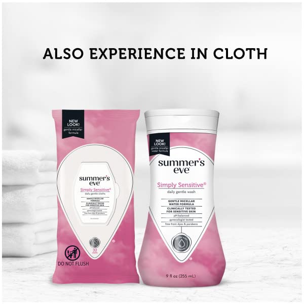 Summer's Eve Cleansing Wash, Simply Sensitive, 9 Fl Oz (Pack of 3) Summer's Eve buy supplements canada