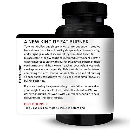 Force Factor LeanFire PM Weight Loss Pills for Women & Men, Fat Burner & Overnight Force Factor buy supplements canada