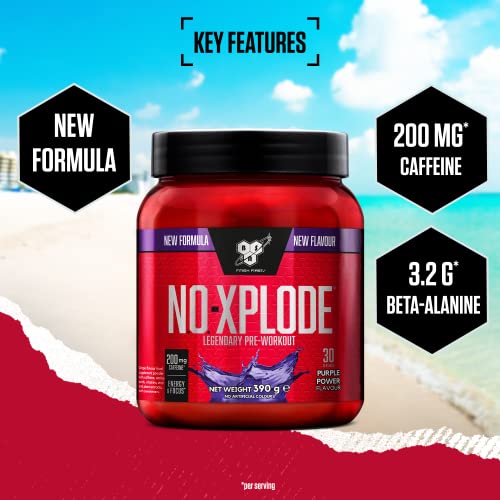 BSN Nutrition N.O.-Xplode Pre Workout Powder Food Supplement, Energy and Focus BSN buy supplements canada