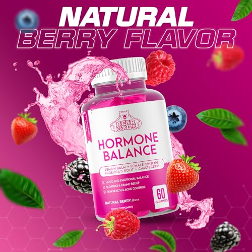 Hormone Balance for Women - PMS Relief Gummies and Bloating Relief for Women Bear Grips buy supplements canada