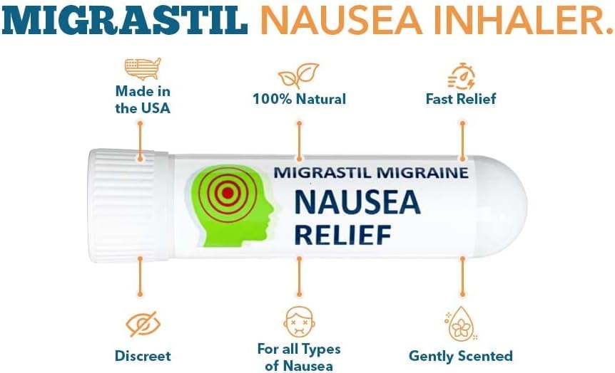 Basic Vigor Migrastil Inhaler (Pack of 2) - Pocket Size Aromatherapy Inhaler for Queasiness Basic Vigor buy supplements canada