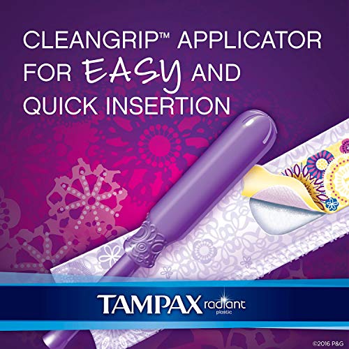Tampax 29936 Radiant Tampons Regular Super, 84 Count (Pack of 1) Tampax buy supplements canada