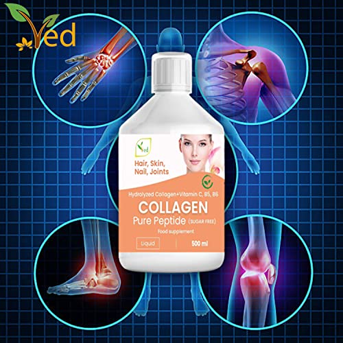 Liquid Collagen Peptides Supplement, Faster Absorption Dietary Hydrolyzed Drink Ved buy supplements canada