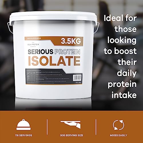 The Bulk Protein Company, Serious Protein Isolate – 3.5kg – Whey Protein Iso The Bulk Protein Company buy supplements canada