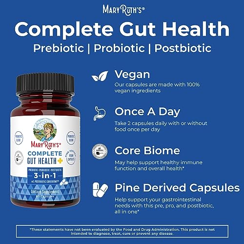 MaryRuth's 3-in-1 Probiotics for Complete Gut Health | Gut Health Supplement for Women MaryRuth Organics buy supplements canada