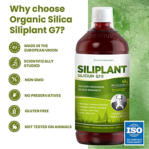 G7 Siliplant Improved Formula. Liquid Silica Supplement Collagen Booster, Strengthens Bones G7 buy supplements canada